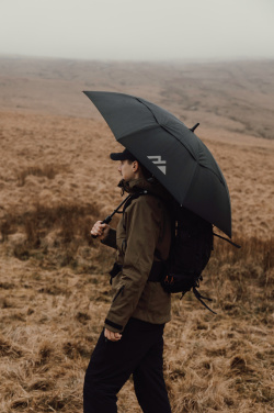 Logotrade promotional giveaway image of: Nordic Drift Trail 27" AWARE™ RPET storm UPF 50+ proof Umbre