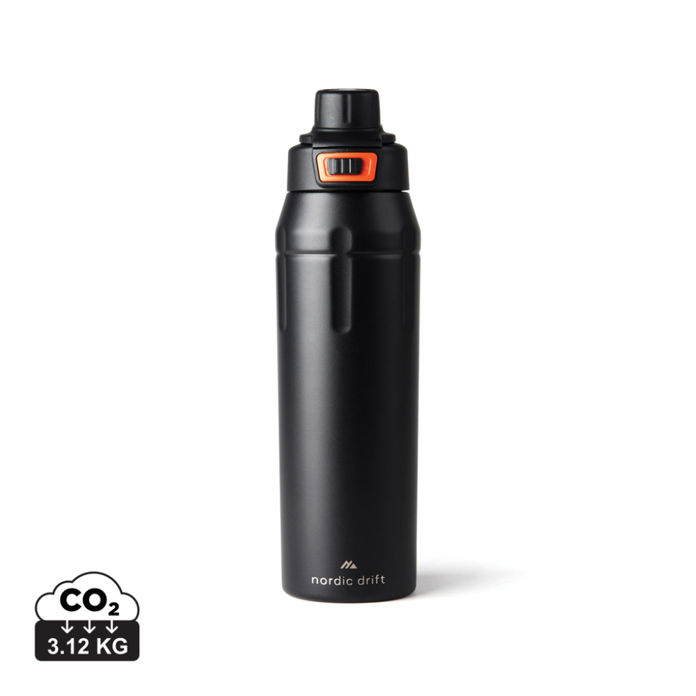 Logo trade promotional merchandise photo of: Nordic Drift Trail RCS Insulated Lockable Sports Bottle