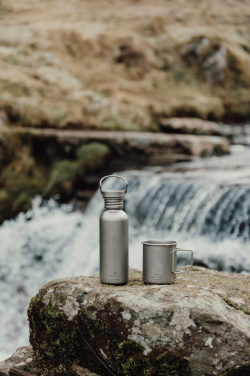 Logotrade business gift image of: Nordic Drift Trail Ultra Light Titanium 600ml Water Bottle