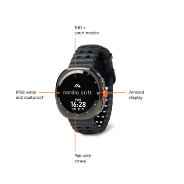 Logotrade business gift image of: Nordic Drift Titan High performance Watch