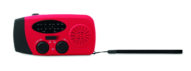 Logotrade promotional giveaway image of: Portable radio SOS with LED torch