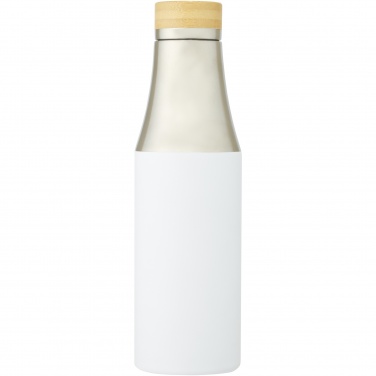 Logo trade firmakingitused foto: Hulan 540 ml vasest vaakumisolatsiooniga roostevabast terasest pudel bambusest kaanega