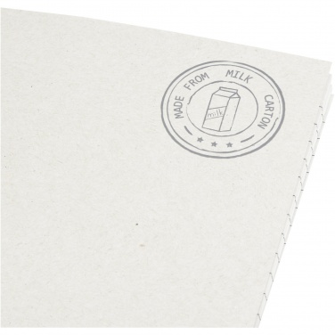 Logotrade meened pilt: Dairy Dream A5 suuruses viide taaskasutatud piimapakkidest cahier märkmik