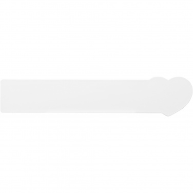 Logo trade meened foto: Tait 15 cm südamekujuline taaskasutatud plastikust joonlaud