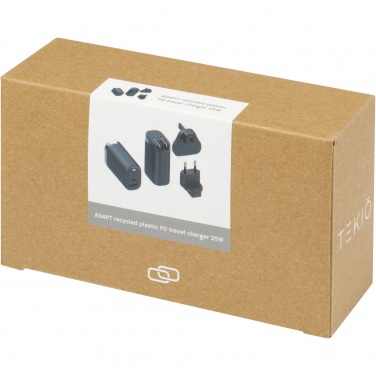 Logo trade ärikingituse pilt: ADAPT 25W taaskasutatud plastist PD reisilaadija