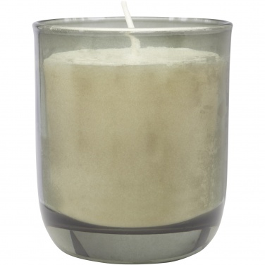 Logotrade firmakingitused pilt: Wellmark Discovery 200 ml käteseebi dosaator ja 150 g lõhnaküünla komplekt - tume merevaigu lõhn