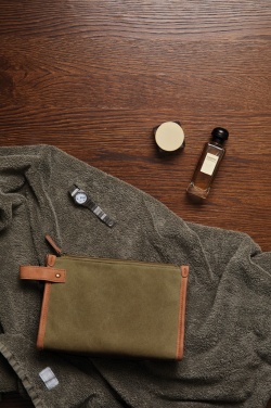 Logotrade firmakingid pilt: VINGA Bosler GRS taaskasutatud lõuendist tualett-tarvete kott