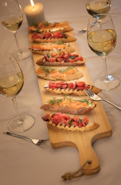 Logo trade reklaamkingi pilt: Ukiyo bambusest suur serveerimislaud