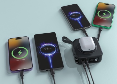 Logo trade reklaamkingi pilt: Urban Vitamin Saratoga 5 in 1 universaalne laadija