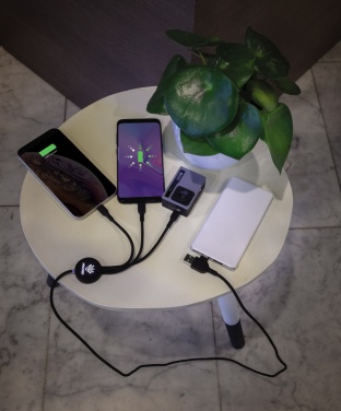 Logo trade firmakingitused foto: Light up logo 6-in-1 kaabel