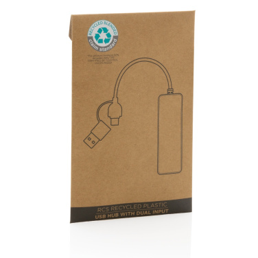 Logotrade ärikingi foto: RCS taaskasutatud plastist kahe sisendiga USB-jaotur