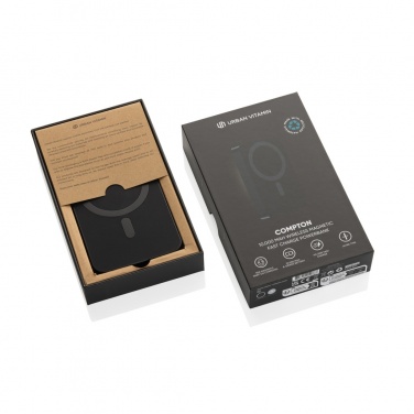 Logo trade ärikingituse pilt: Urban Vitamin Compton RCS plastist/alumiinium 10 000 mah akupank