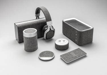 Logotrade reklaamkingituse foto: Vogue juhtmevaba laadimiskõlar