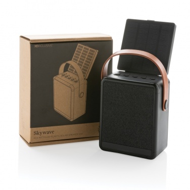 Logotrade reklaamtoote foto: Skywave RCS taaskasutatud plastikust päikesekõlar 12W