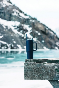 Logotrade meene foto: Käepidemega termoskruus, 900 ml