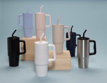 Logo trade firmakingituse pilt: Embrace deluxe roostevabast terasest termoskruus, 900 ml