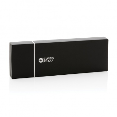 Logo trade ärikingituse pilt: Swiss Peak luksuslik pliiatsikomplekt PU kotis