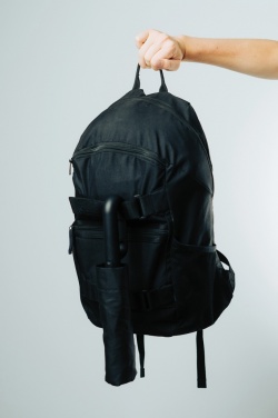 Logo trade ärikingi pilt: Yara 21" AWARE™ RPET ühevärviline vihmavari karabiiniga