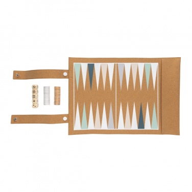 Logotrade firmakingitused pilt: Brittoni korgist kokkupandav backgammoni ja kabe mängukomplekt