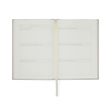 Logotrade firmakingi foto: VINGA Thanksfulness GRS taaskasutatud paberist päevik-märkmik