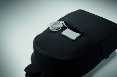 Logo trade reklaamkingid foto: 15-tollise sülearvuti seljakott, valmistatud taaskasutatud eelkasutatud puuvillast ja taaskasutatud polüestrist, kohandatava trükilahendusega.