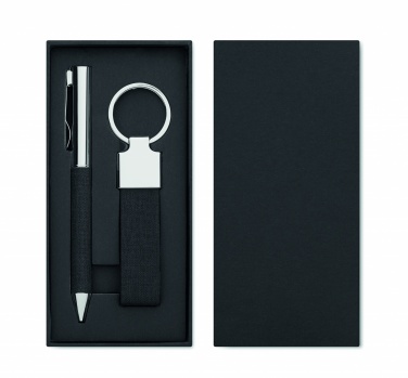 Logo trade firmakingid foto: 2-osaline kinkekomplekt karbis