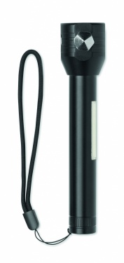 Logotrade reklaamkingi foto: 3-ühes alumiiniumist taskulamp koos avariivasara ja turvavöölõikuriga, kohandatava trükilahendusega