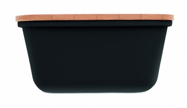 Logotrade firmakingi foto: Bambusest kaanega lõunakarp