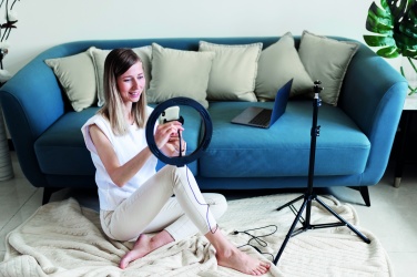 Logo trade ärikingituse pilt: 26 cm LED rõngasvalgusti komplekt