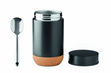 Logotrade reklaamkingitused pilt: Topeltseintega toidutermos lusikaga 400 ml