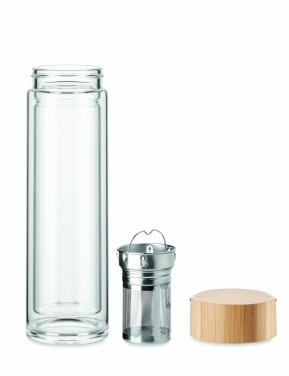 Logo trade meened foto: Kaheseinaline klaaspudel 400ml Berlin