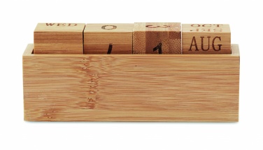 Logotrade reklaamkingi foto: Bambusest kalender