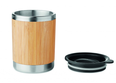 Logo trade reklaamkingi pilt: Bambusest kaanega trummel 250ml