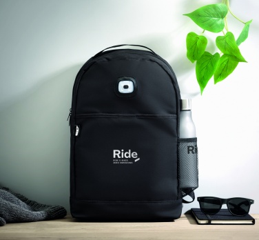 Logo trade reklaamtooted foto: RPET & COB valgusega seljakott