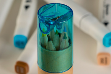 Logotrade reklaamkingi foto: Puidust värvipliiatsid BECKY