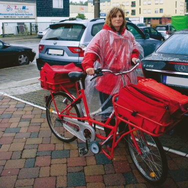 Logo trade reklaamkingituse pilt: Vihmakeep TOURS