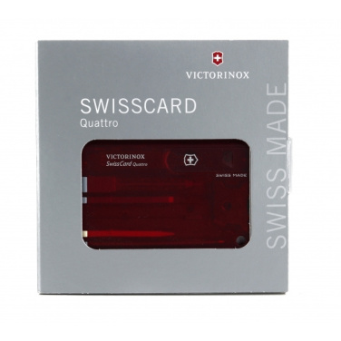 Logotrade firmakingid pilt: SwissCard Quattro Victorinox