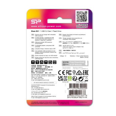 Logo trade meene pilt: Pendrive Silicon Power Blaze B21 3.1