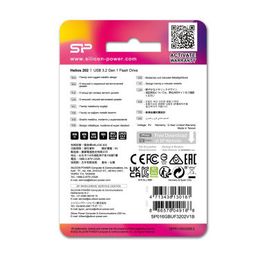 Logotrade ärikingituse foto: Mälupulk Silicon Power HELIOS 202, 3.2 Gen 1, 16 GB