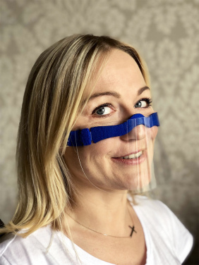 Logotrade reklaamkingituse foto: HESTIA näokaitse - läbipaistev mask suu ja nina jaoks 1452162