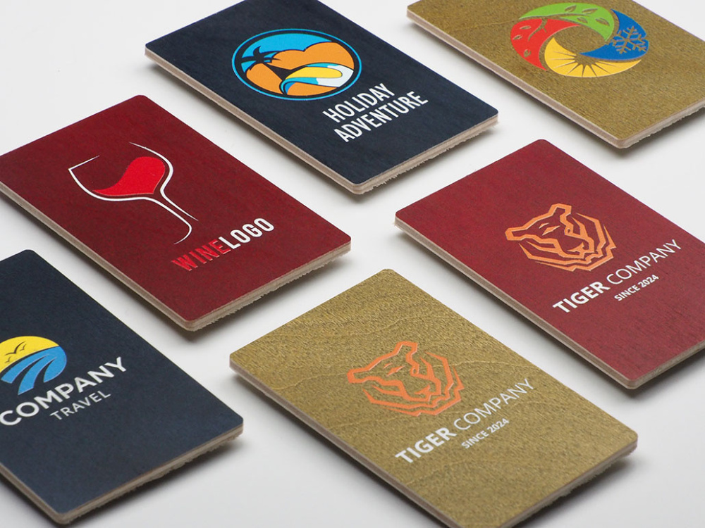 Logo trade ärikingid foto: Puidust magnet 2034121