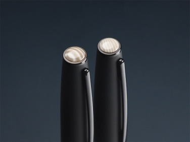 Logo trade reklaamtoote pilt: Triibuline tulekivi pastapliiatsite komplekt 1284036