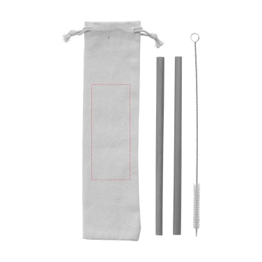 Logo trade meened foto: ECO Bamboe Straw Komplekt bambusest kõrred