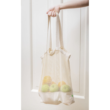 Logo trade firmakingituse pilt: Natura Organic Mesh Shopper (180 g/m²) ostukott