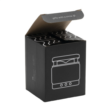 Logotrade reklaamtooted pilt: Bamboo Block kõlar koos juhtmevaba laadijaga