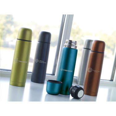 Logo trade ärikingi pilt: Frosted Bottle RCS Recycled Steel 500 ml termopudel