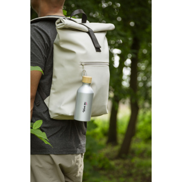 Logo trade ärikingituse pilt: AluBamboo GRS Recycled Alu 500 ml veepudel