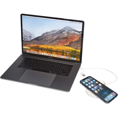 Logo trade reklaamtooted foto: Freal 15 W taaskasutatud plastist juhtmevaba laadimisalus