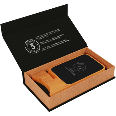 Logotrade reklaamkingitused pilt: SCX.design W16 10W valgustusega juhtmevaba puidust alus