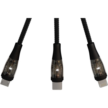 Logotrade reklaamkingid pilt: SCX.design C50 5-ühes kiirlaadimiskaabel 100W/5A